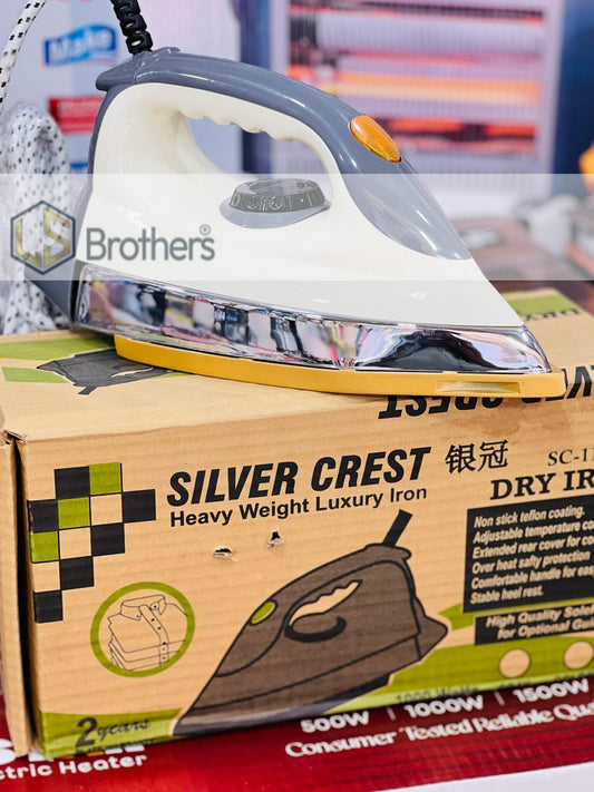 SILVER CREST IRON Heavy Weight Luxury Iron