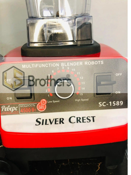 Professional 2.0L Blender – 4500W Heavy Duty Motor, 32,000 RPM & Tritan Jar