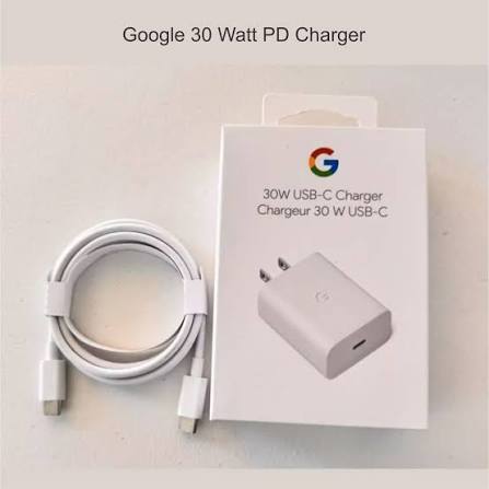 Google 30W USB-C PD Fast Charger with USB-C Cable