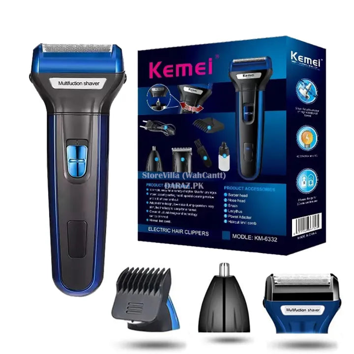 Rechargeable Men’s Shaver & Hair Clipper – Portable Grooming Tool