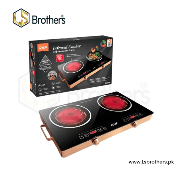 Infrared Double Burner Cooker 4800W
