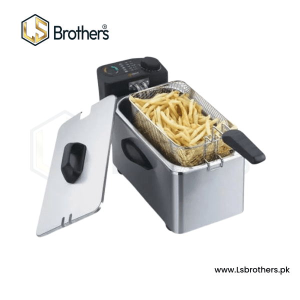 Deep Fryer – 1kg Capacity, Fast Heating & Adjustable Temperature