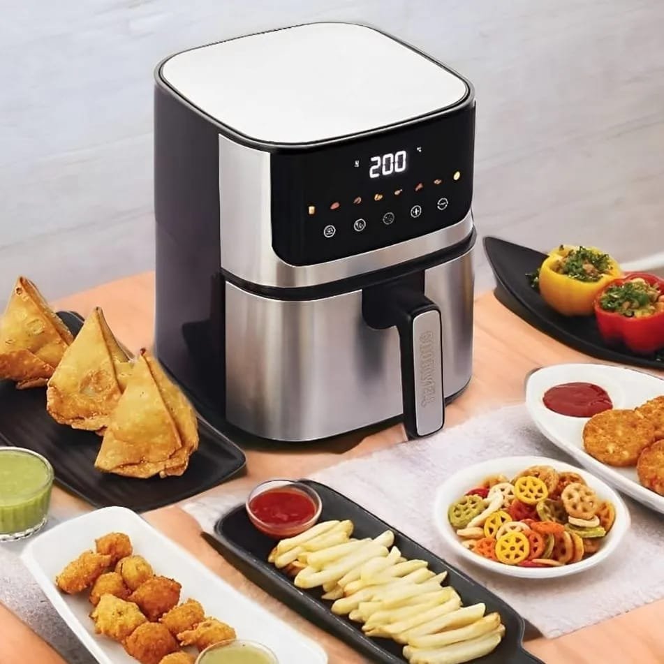 Philips Dual Zone Air Fryer 8.5L – 90% Less Fat, Digital Presets & Multi-Function Cooking