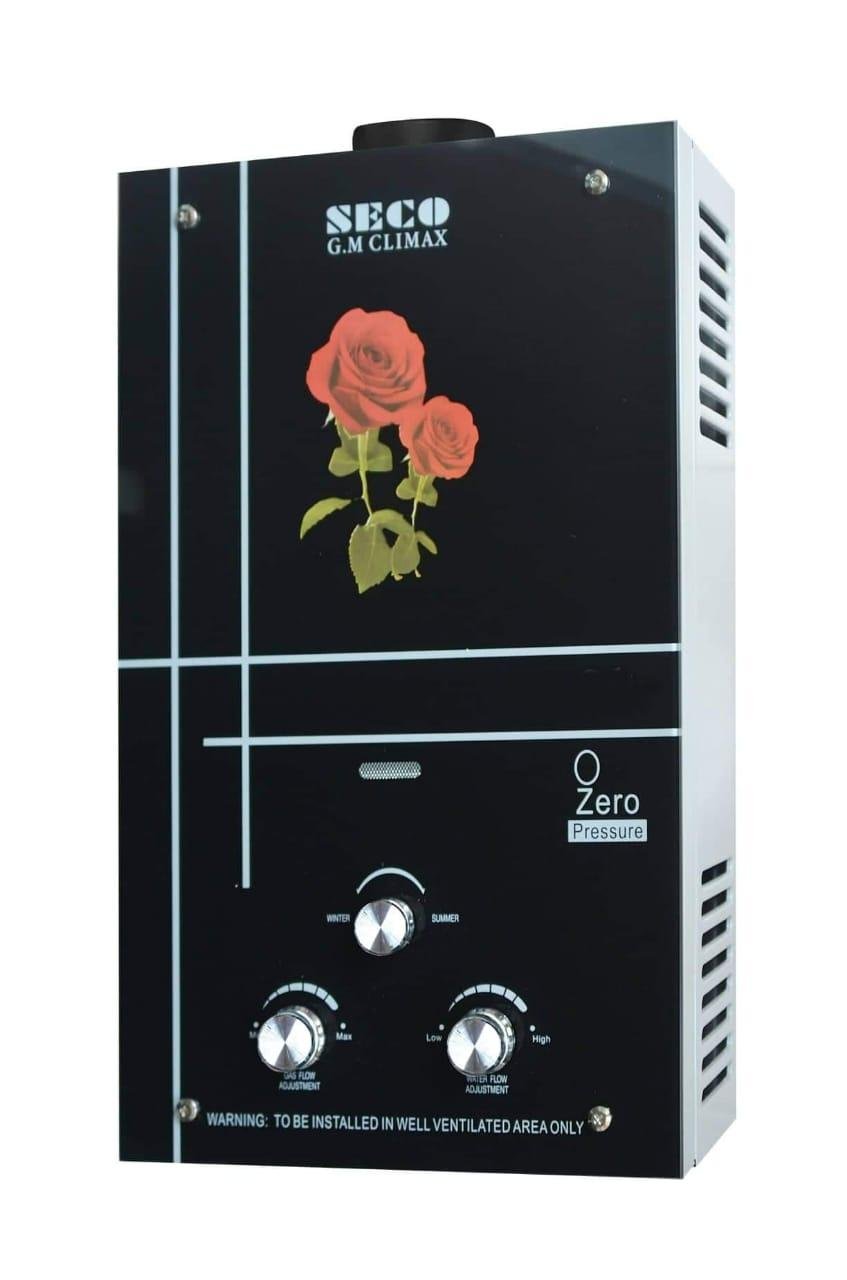 8L Gas Water Geyser – Heavy Copper Heat Exchanger, Auto Ignition & Digital Display