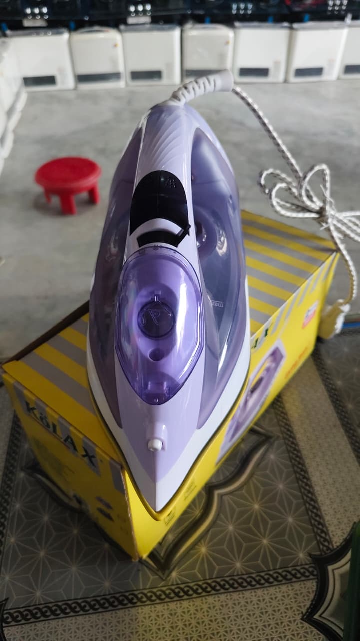 Kolax Steam Iron – Powerful Steam & Dry Iron for Clothes
