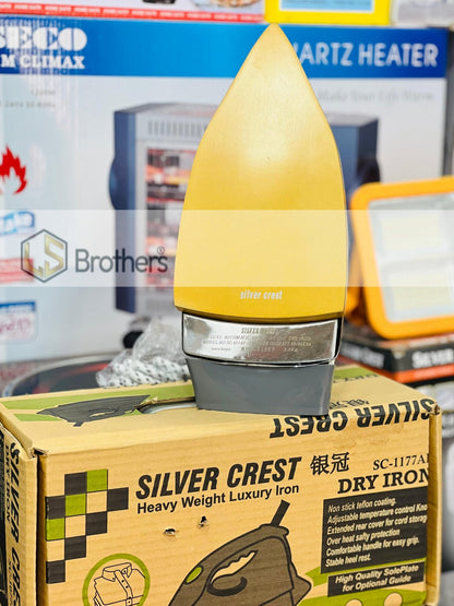 SILVER CREST IRON Heavy Weight Luxury Iron