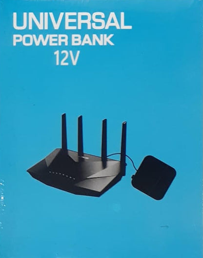 Universal 12V Mini UPS Power Bank for WiFi Router & Modem
