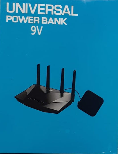Universal 12V Mini UPS Power Bank for WiFi Router & Modem