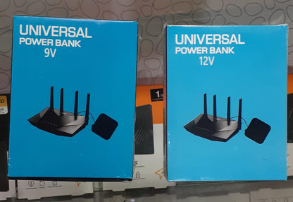Universal 12V Mini UPS Power Bank for WiFi Router & Modem