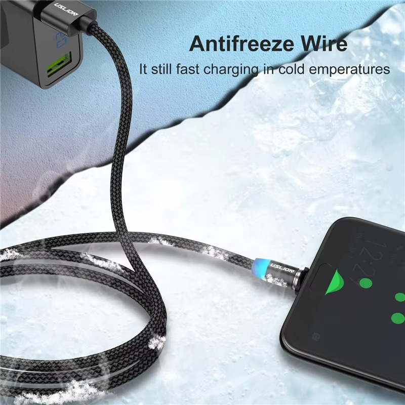 Magnetic Fast Charging Cable – 540° Rotating Magnetic USB Charging Cable