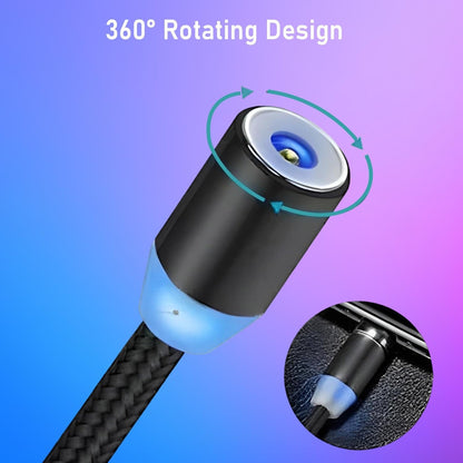 Magnetic Fast Charging Cable – 540° Rotating Magnetic USB Charging Cable