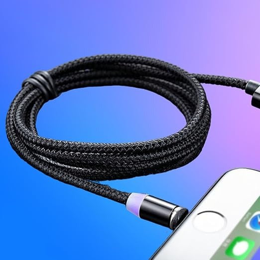 Magnetic Fast Charging Cable – 540° Rotating Magnetic USB Charging Cable