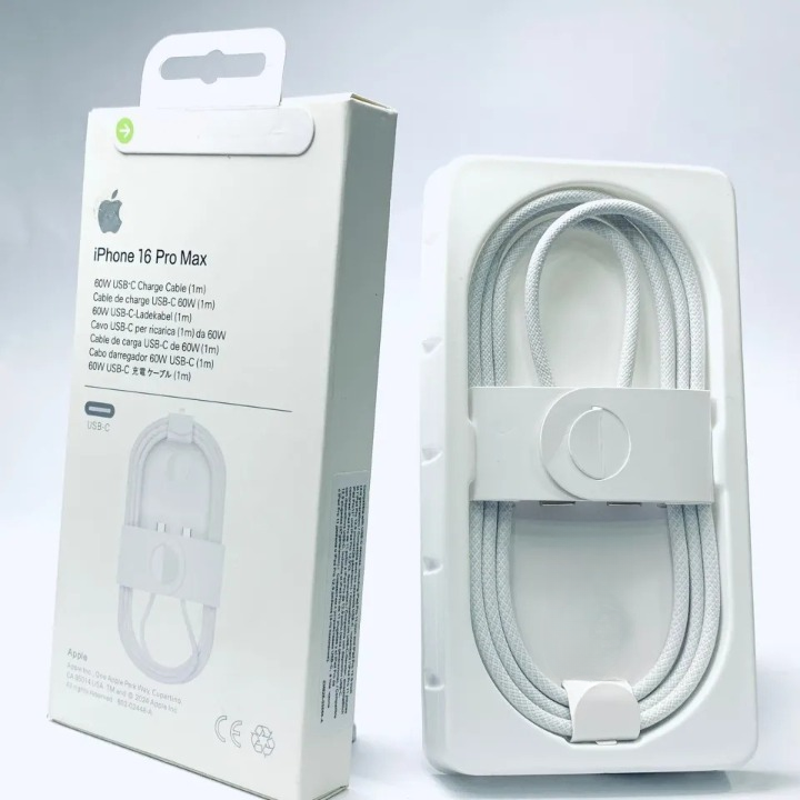 USB-C to USB-C Fast Charging Cable – Braided Type-C Charger Cable