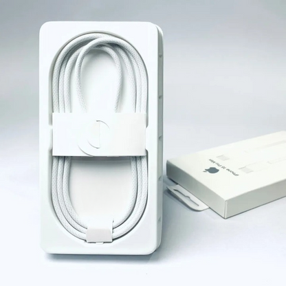 USB-C to USB-C Fast Charging Cable – Braided Type-C Charger Cable