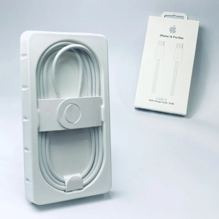 USB-C to USB-C Fast Charging Cable – Braided Type-C Charger Cable