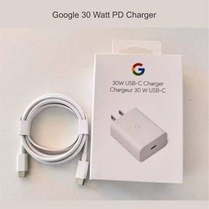 Google 30W USB-C PD Fast Charger with USB-C Cable