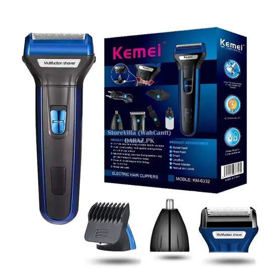 Rechargeable Men’s Shaver & Hair Clipper – Portable Grooming Tool