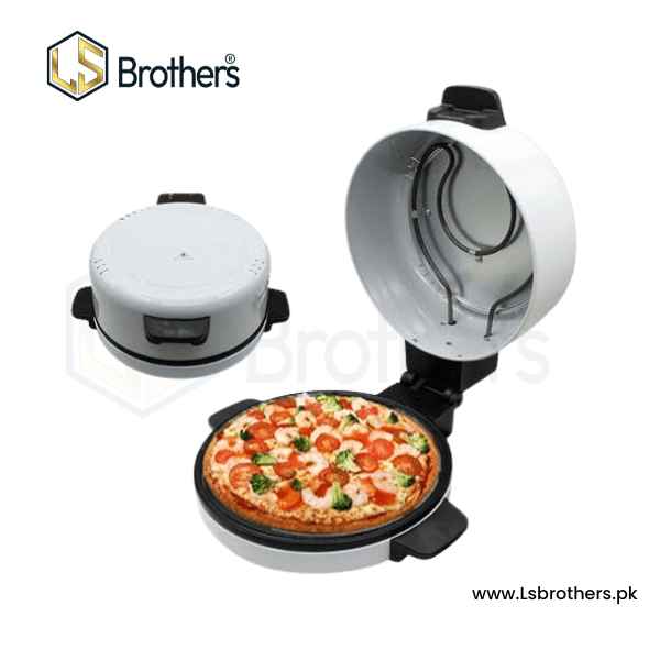Mrs Chef BM-259 Pizza Maker – 3000W, Non-Stick, Stainless Steel