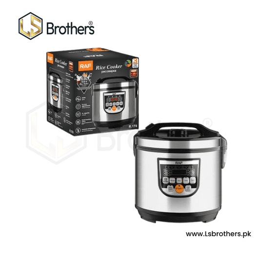 5L Electric Rice Cooker – 1000W Multi-Function with 24-Hour Timer