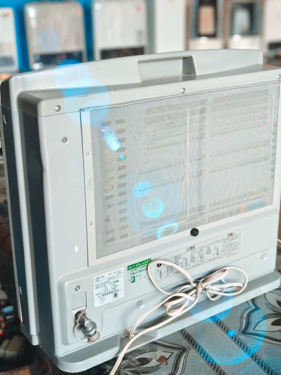 JAPANI ELECTRIC GASS FAN HEATER 3.5 BTO