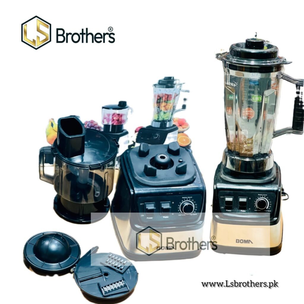 BOMA ELECTRIC BLENDER  BM778 6 IN 1