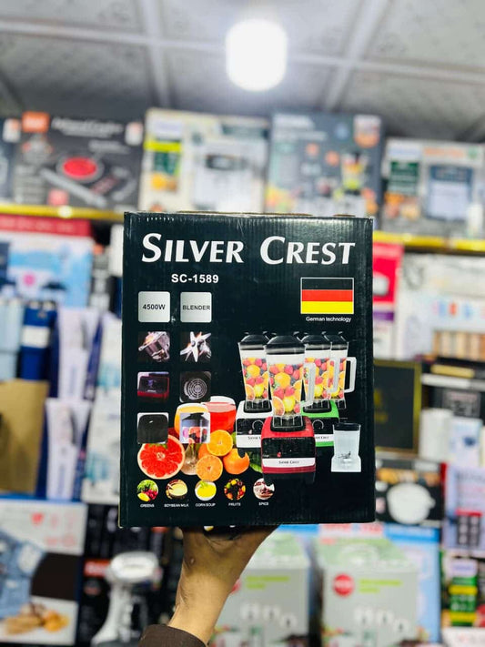 Silver Crest 2 in 1 Juicer Blender – Powerful Kitchen Appliance