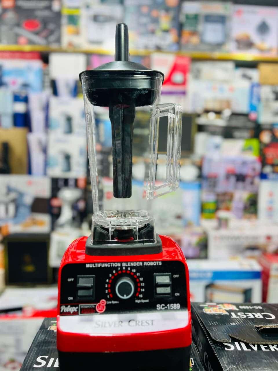 Silver Crest 2 in 1 Juicer Blender – Powerful Kitchen Appliance