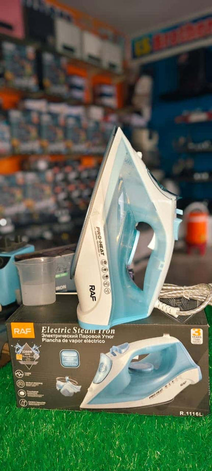 RAF Steam Iron – Powerful Steam & Dry Iron for Clothes