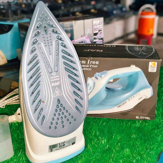 RAF Steam Iron – Powerful Steam & Dry Iron for Clothes