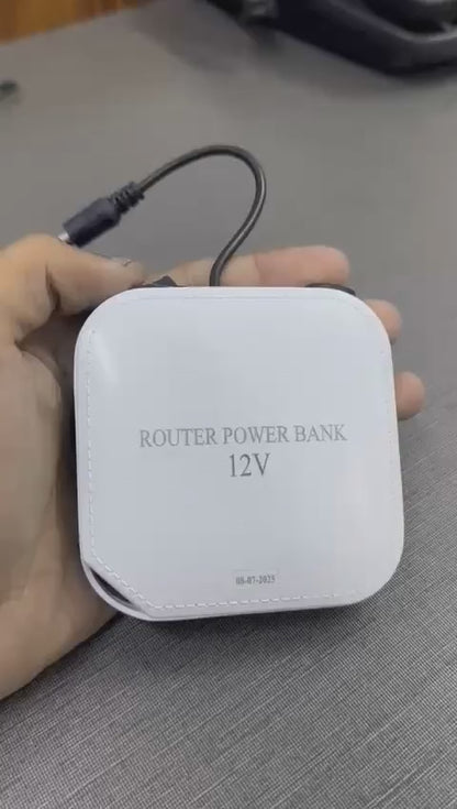 Universal 12V Mini UPS Power Bank for WiFi Router & Modem