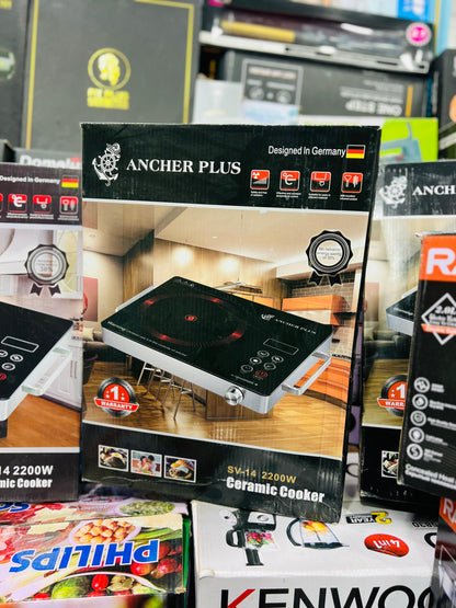 Ramzan Special Offer: Kitchen Combo - RAF Electric Kettle & Ancher Plus Ceramic Cooker (Exclusive Deal)