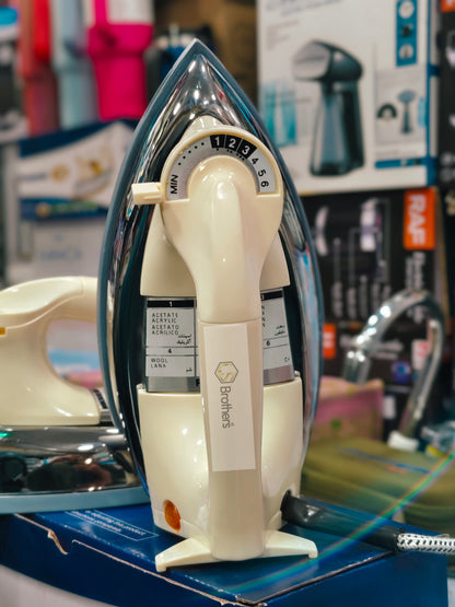 Panasonic De-Luxe Automatic Dry Iron – Heavy Press, Non-Stick Soleplate