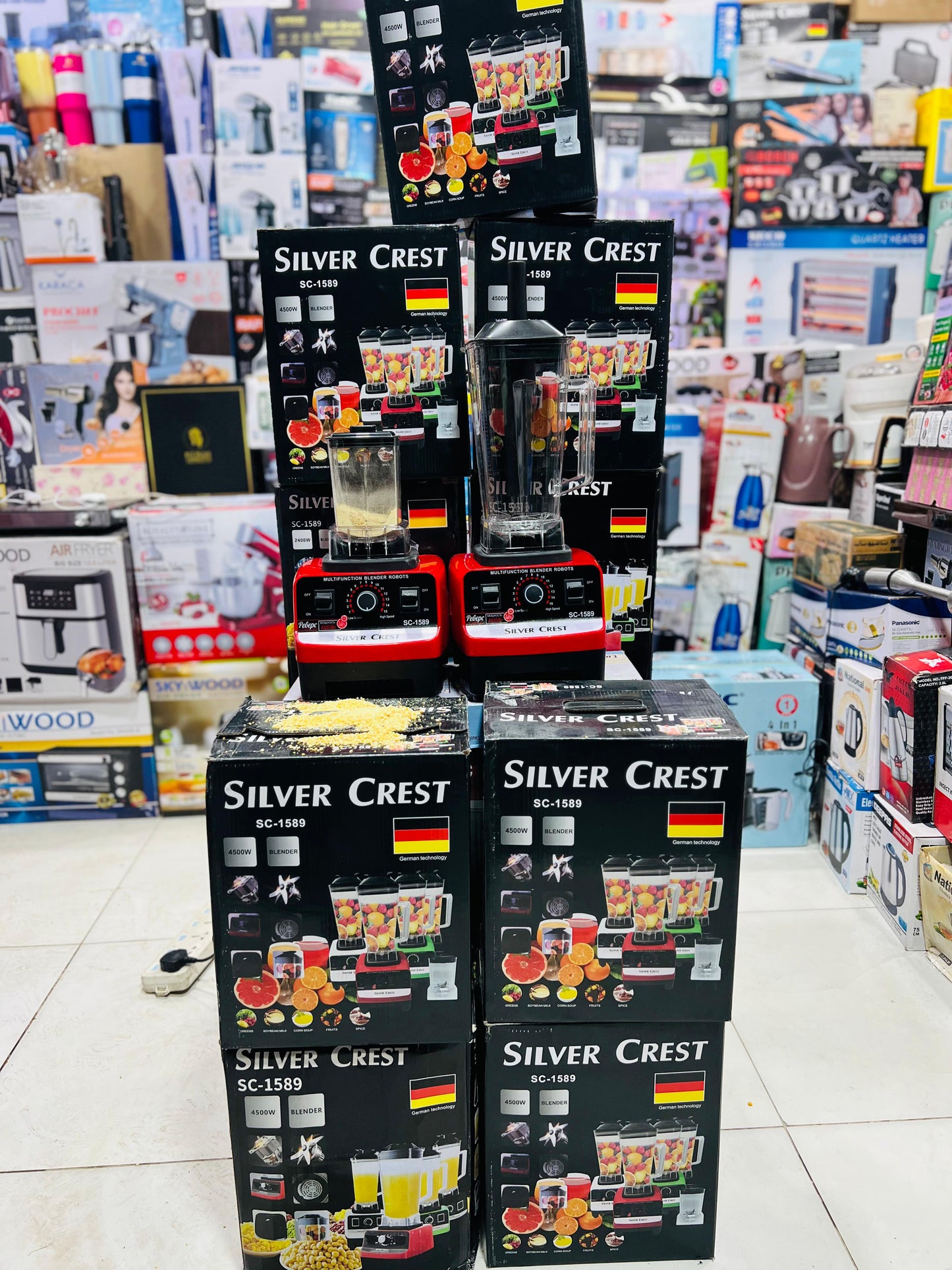 Professional 2.50L Blender – 2400W Heavy Duty Motor, 45,000 RPM & Tritan Jar