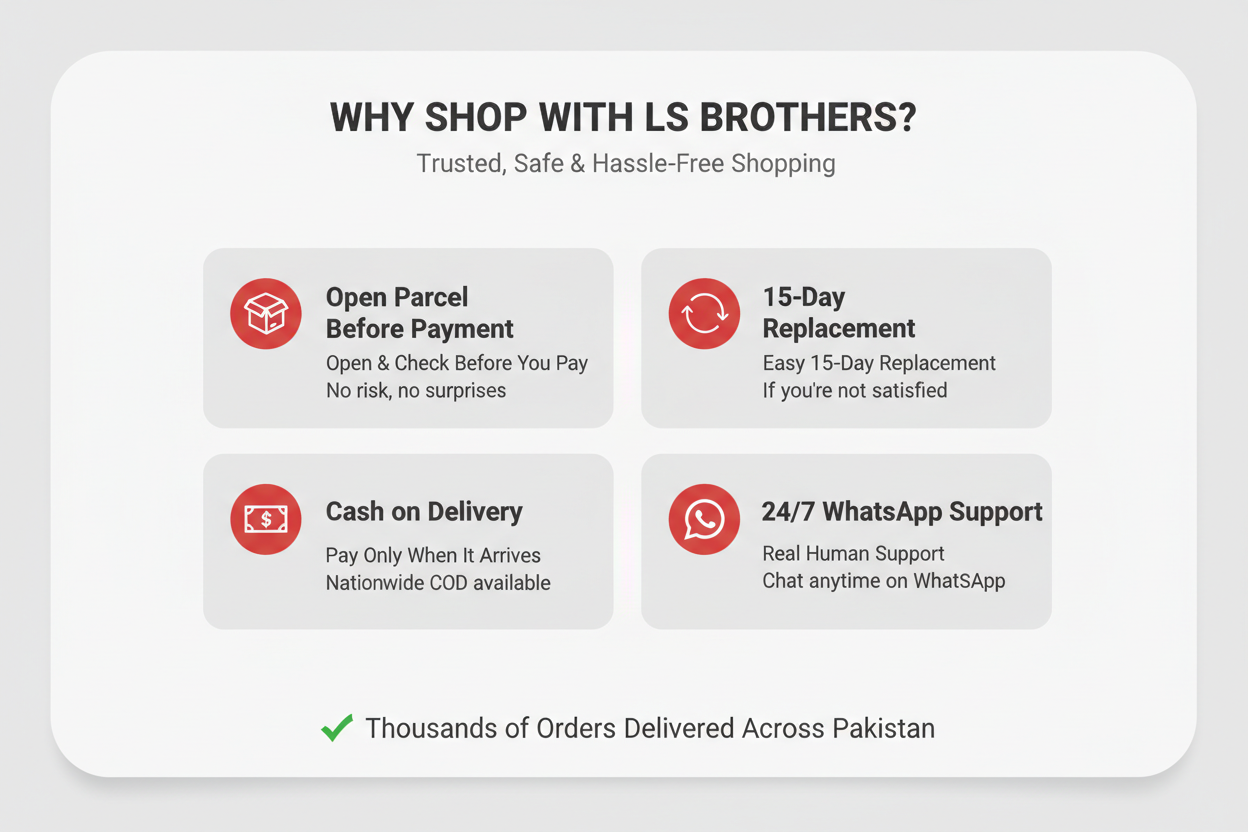 Why Shop With LS Brothers Trust Card